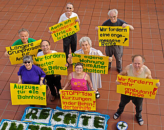 Die AG Mitwirkung stellt ihre Forderungen