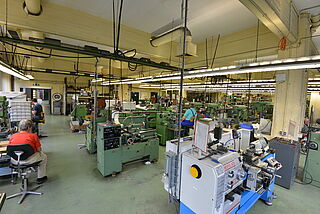 Werkstatthallen der VfJ Werkstätten GmbH